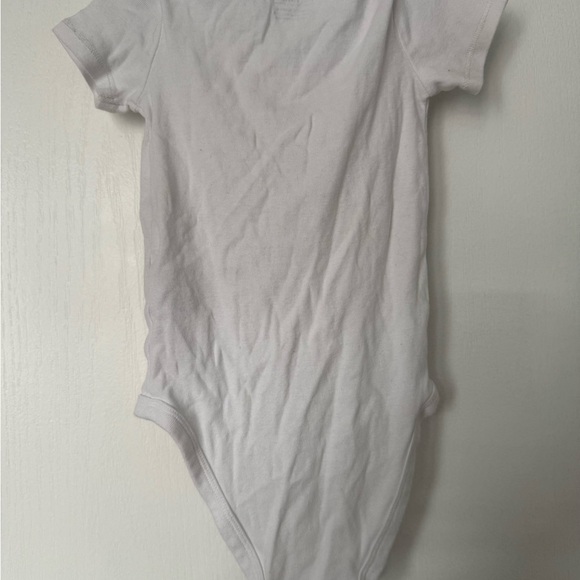 Carter's White Bodysuit with Elephant and Sun Print - Picture 5 of 6